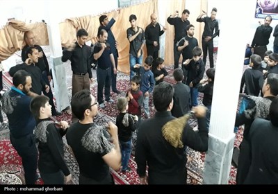 آیین‌های عاشورایی در روستای بیدسک خراسان جنوبی
