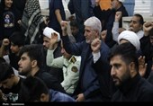 دهدشت در سوگ حسین (ع)؛ مسئولان همراه عزاداران+تصویر