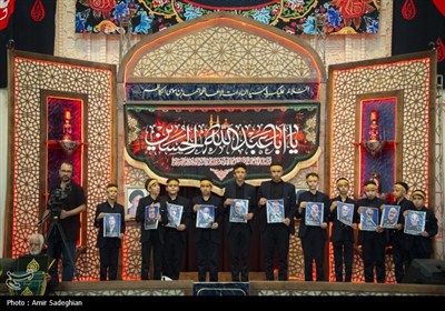 سوگواره دانش آموزی احلی من العسل در حرم مطهر حضرت شاهچراغ (ع)