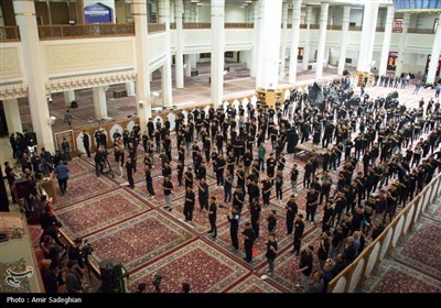 سوگواره دانش آموزی احلی من العسل در حرم مطهر حضرت شاهچراغ (ع)