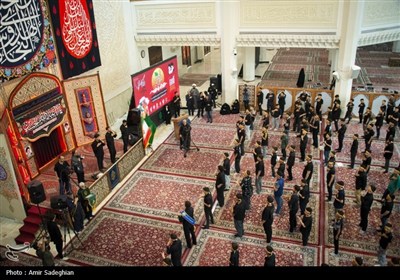 سوگواره دانش آموزی احلی من العسل در حرم مطهر حضرت شاهچراغ (ع)