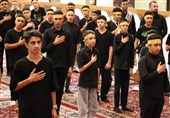 عزاداری دانشآموزان شیرازی در سوگواره «احلی من العسل» در شاهچراغ (ع)