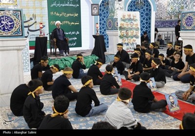 سوگواره احلی من العسل در بجنورد برگزار شد