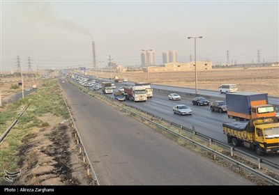 ترافیک جاده‌ای در استان قزوین