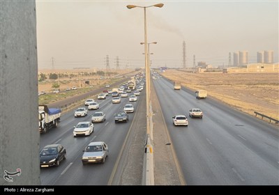 ترافیک جاده‌ای در استان قزوین