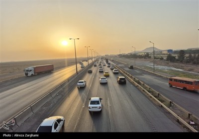 ترافیک جاده‌ای در استان قزوین