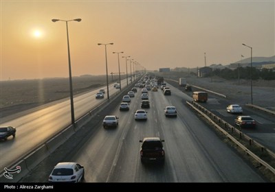 ترافیک جاده‌ای در استان قزوین