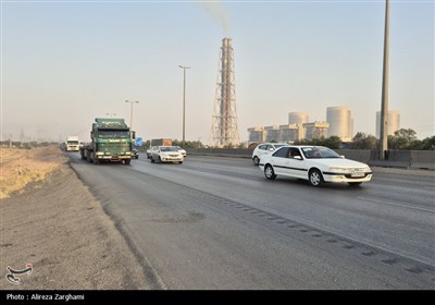 ترافیک جاده‌ای در استان قزوین