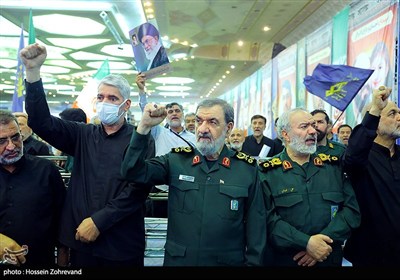 گرامیداشت شهدای اقتدار در مصلی تهران