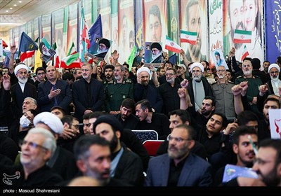 گرامیداشت شهدای اقتدار در مصلی تهران