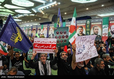 گرامیداشت شهدای اقتدار در مصلی تهران