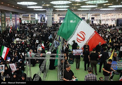 گرامیداشت شهدای اقتدار در مصلی تهران