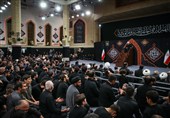 اولین شب مراسم عزاداری سید و سالار شهیدان(ع) در حسینیه امام خمینی(ره)