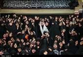اولین شب مراسم عزاداری سید و سالار شهیدان(ع) در حسینیه امام خمینی(ره)