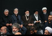 اولین شب مراسم عزاداری سید و سالار شهیدان(ع) در حسینیه امام خمینی(ره)