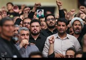 اولین شب مراسم عزاداری سید و سالار شهیدان(ع) در حسینیه امام خمینی(ره)