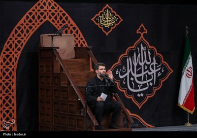 اولین شب مراسم عزاداری سید و سالار شهیدان(ع) در حسینیه امام خمینی(ره)