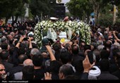 تشییع پیکر مطهر شهید جوان ناجا استوار دوم رضا جباری لقمان