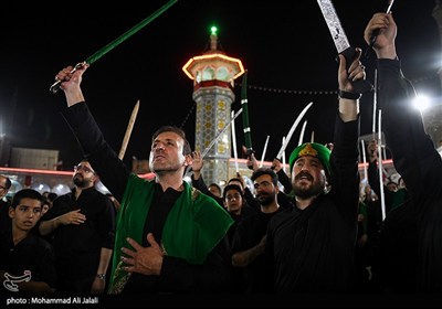 مراسم سنتی مشق شمشیر- قم