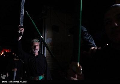 مراسم سنتی مشق شمشیر- قم