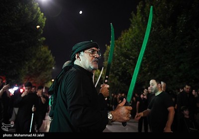 مراسم سنتی مشق شمشیر- قم