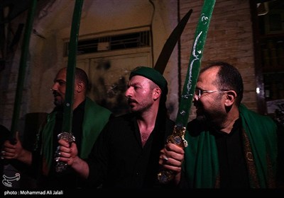 مراسم سنتی مشق شمشیر- قم