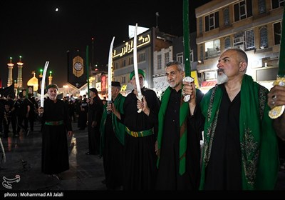 مراسم سنتی مشق شمشیر- قم