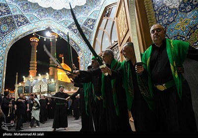 مراسم سنتی مشق شمشیر- قم
