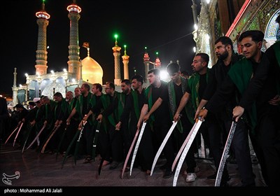 مراسم سنتی مشق شمشیر- قم