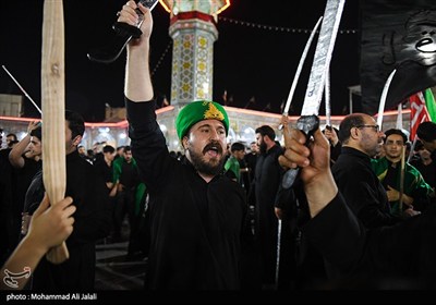 مراسم سنتی مشق شمشیر- قم