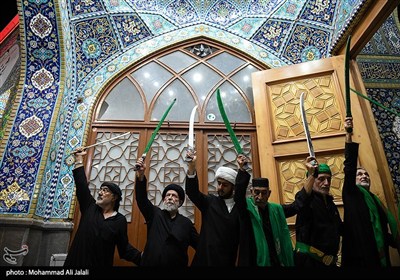 مراسم سنتی مشق شمشیر- قم