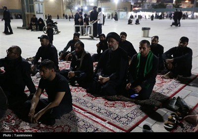 مراسم عزاداری اردو زبانان در حرم حضرت معصومه(س)