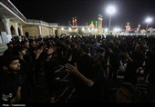 مراسم عزاداری اردو زبانان در حرم حضرت معصومه(س)