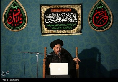 مراسم عزاداری اردو زبانان در حرم حضرت معصومه(س)