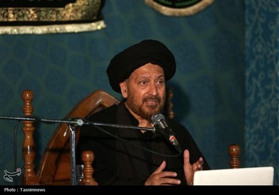 مراسم عزاداری اردو زبانان در حرم حضرت معصومه(س)