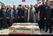 وداع باشکوه با 2 سرباز شهید فراجا در رباطکریم