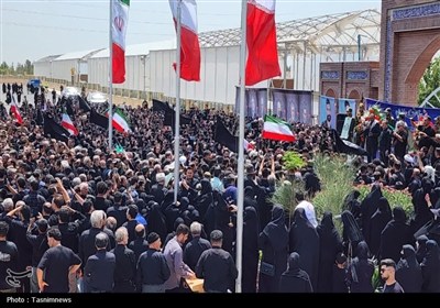 وداع باشکوه با دو سرباز شهید فراجا در رباط‌کریم