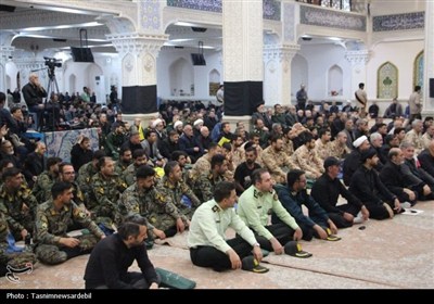 آیین بزرگداشت شهدای اقتدار در اردبیل برگزار شد