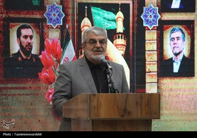 آیین بزرگداشت شهدای اقتدار در اردبیل برگزار شد