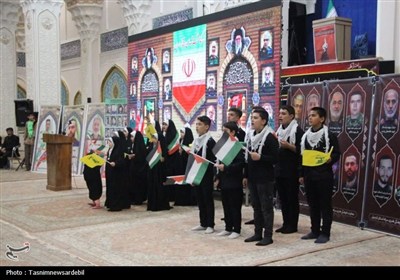 آیین بزرگداشت شهدای اقتدار در اردبیل برگزار شد