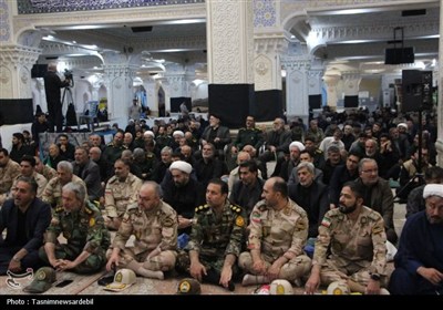 آیین بزرگداشت شهدای اقتدار در اردبیل برگزار شد