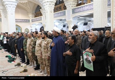 آیین بزرگداشت شهدای اقتدار در اردبیل برگزار شد