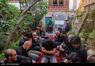 روضه خانگی منزل تاریخی طباطبائی در قم