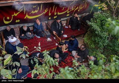 روضه خانگی منزل تاریخی طباطبائی در قم