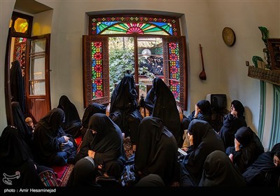 روضه خانگی منزل تاریخی طباطبائی در قم