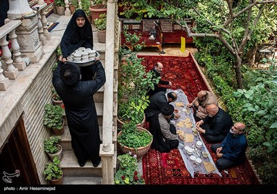 روضه خانگی منزل تاریخی طباطبائی در قم
