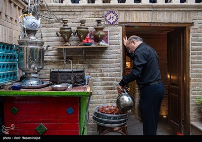 روضه خانگی منزل تاریخی طباطبائی در قم