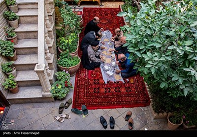 روضه خانگی منزل تاریخی طباطبائی در قم