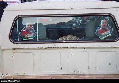 مراسم گرامیداشت شهدای روستای سرای شهرستان اسکو