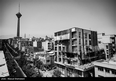 آثار حملات رژیم صهیونیستی در تهران
